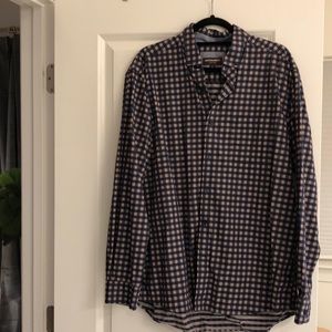 Johnson and Murphy extra large men’s plaid shirt